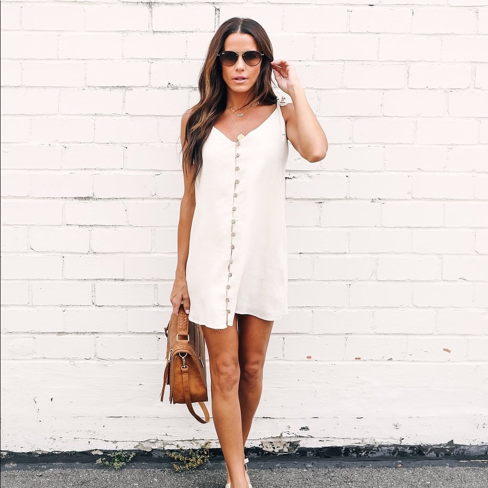 Vici Collection Maddison button down dress NEW WT